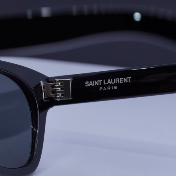 Saint Laurent SL746 001 Square Sunglasses – Black - Picture 7 of 10